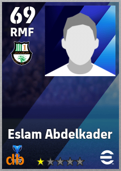 Eslam Abdelkader — RMF, OVR 69, MAX 69