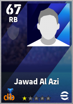 Jawad Al Azi — RB, OVR 67, MAX 67