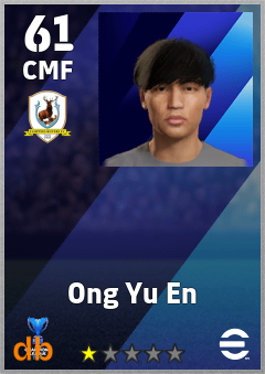 Ong Yu En — CMF, OVR 61, MAX 61
