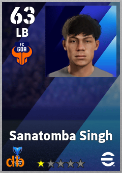 Sanatomba Singh — LB, OVR 63, MAX 63