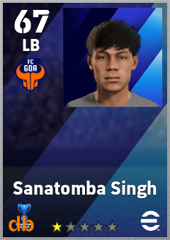 Sanatomba Singh — LB, OVR 67, MAX 67