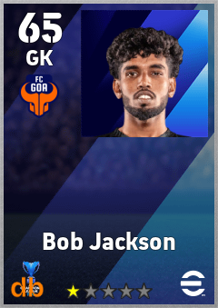 Bob Jackson — GK, OVR 65, MAX 65