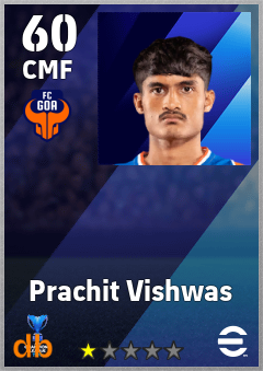 Prachit Vishwas — CMF, OVR 60, MAX 60