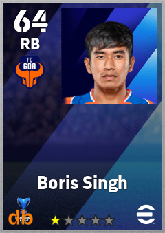 Boris Singh — RB, OVR 64, MAX 64