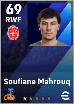 Soufiane Mahrouq — RWF, OVR 69, MAX 69