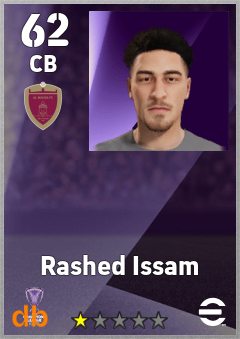 Rashed Issam eFootball player card