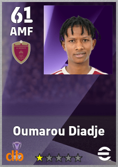 Oumarou Diadje — AMF, OVR 61, MAX 61