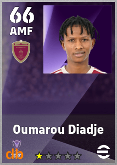Oumarou Diadje — AMF, OVR 66, MAX 66