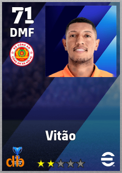 Vitão — DMF, OVR 71, MAX 71