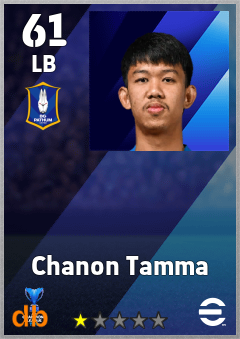 Chanon Tamma eFootball player card