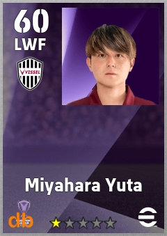 Miyahara Yuta — LWF, OVR 60, MAX 60