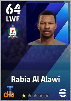 Rabia Al Alawi — LWF, OVR 64, MAX 64