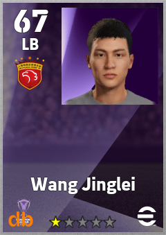 Wang Jinglei — LB, OVR 67, MAX 67