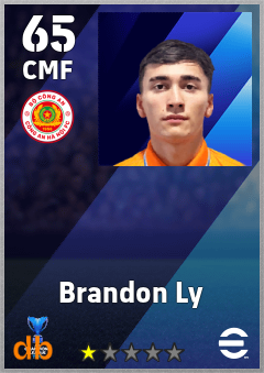 Brandon Ly — CMF, OVR 65, MAX 65