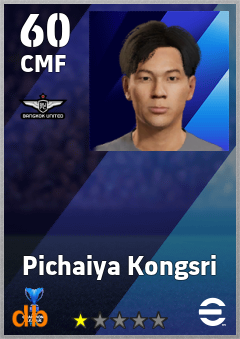 Pichaiya Kongsri — CMF, OVR 60, MAX 60