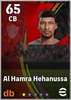 Al Hamra Hehanussa eFootball player card