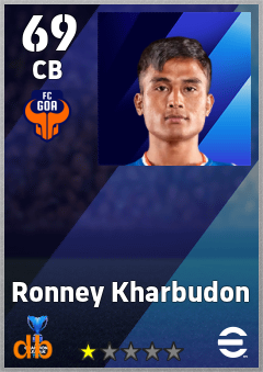 Ronney Kharbudon — CB, OVR 69, MAX 69