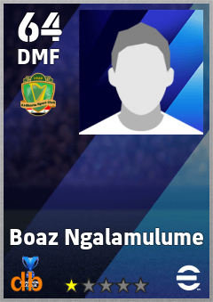 Boaz Ngalamulume — DMF, OVR 64, MAX 64