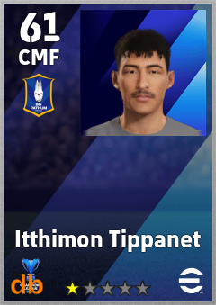 Itthimon Tippanet — CMF, OVR 61, MAX 61