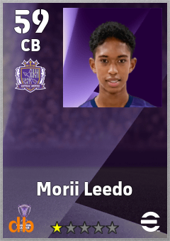 Morii Leedo eFootball player card