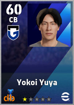 Yokoi Yuya eFootball player card