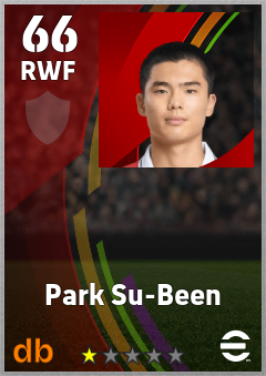 Park Su-Been — RWF, OVR 66, MAX 66