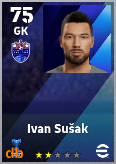 Ivan Sušak — GK, OVR 75, MAX 75