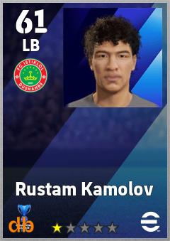 Rustam Kamolov — LB, OVR 61, MAX 61