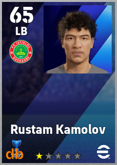 Rustam Kamolov — LB, OVR 65, MAX 65