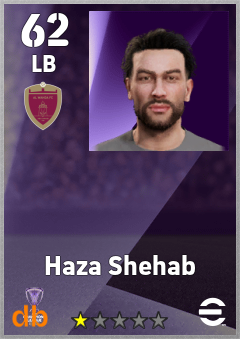 Haza Shehab — LB, OVR 62, MAX 62