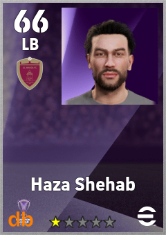 Haza Shehab — LB, OVR 66, MAX 66