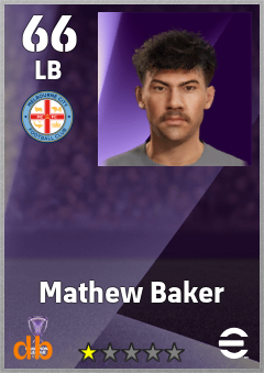 Mathew Baker — LB, OVR 66, MAX 66