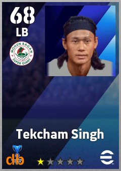 Tekcham Singh — LB, OVR 68, MAX 68