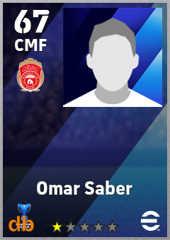 Omar Saber — CMF, OVR 67, MAX 67