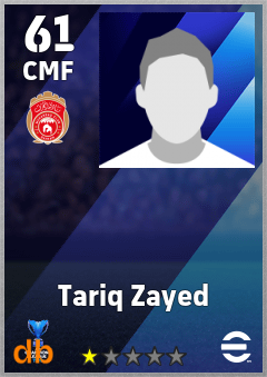 Tariq Zayed — CMF, OVR 61, MAX 61