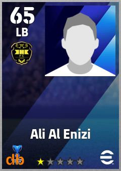 Ali Al Enizi — LB, OVR 65, MAX 65