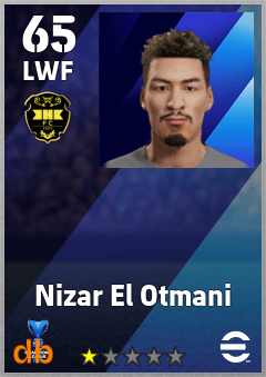 Nizar El Otmani — LWF, OVR 65, MAX 65