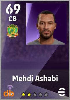 Mehdi Ashabi eFootball player card