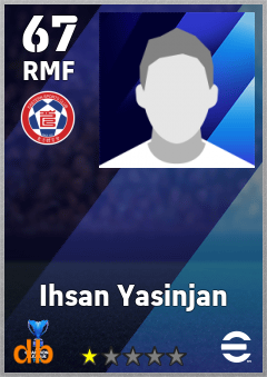Ihsan Yasinjan — RMF, OVR 67, MAX 67