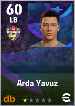 Arda Yavuz eFootball player card