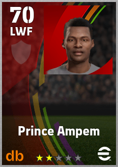 Prince Ampem eFootball player card