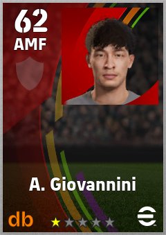 A. Giovannini — AMF, OVR 62, MAX 62