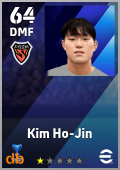 Kim Ho-Jin — DMF, OVR 64, MAX 64