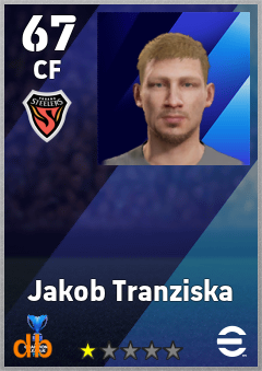 Jakob Tranziska — CF, OVR 67, MAX 67