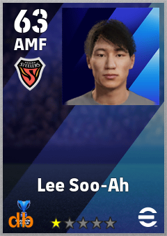 Lee Soo-Ah — AMF, OVR 63, MAX 63