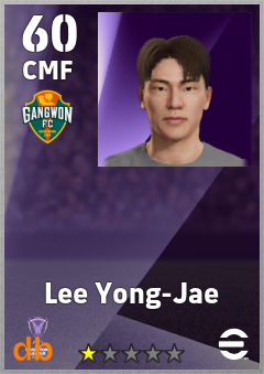 Lee Yong-Jae eFootball player card