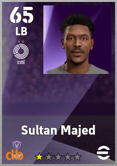 Sultan Majed — LB, OVR 65, MAX 65