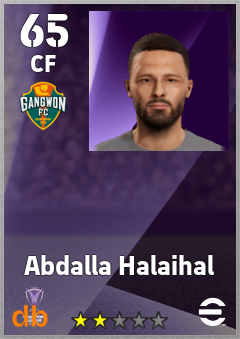 Abdalla Halaihal eFootball player card