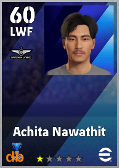 Achita Nawathit — LWF, OVR 60, MAX 60