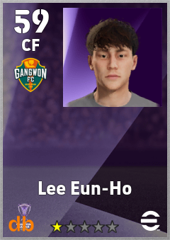 Lee Eun-Ho eFootball player card